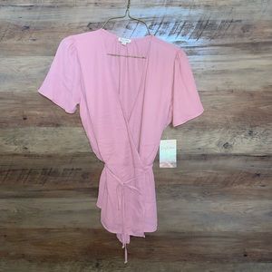 🌵Lily White Wrap Shirt